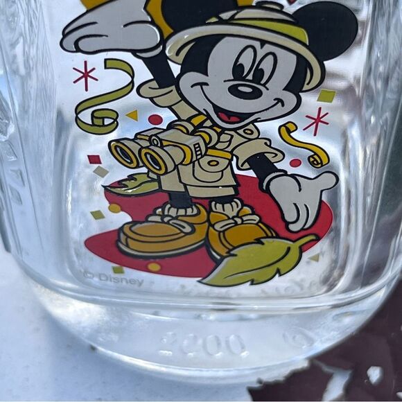 Walt Disney Mickey Mouse Glass Tumblers - Picture 2 of 7